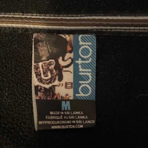 Burton black full zip up jacket women’s size medium - Picture 9 of 11